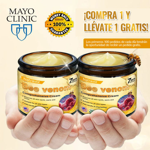 👨⚕️Tienda de Mayo Clinic y Cleveland Clinic: Hecho y enviado desde EE. UU. -✨ Natravor™ "Dermal Gold" Crema restauradora de la piel con veneno de abeja y botox - 🔥ÚLTIMO DÍA: 80 % DE DESCUENTO🔥