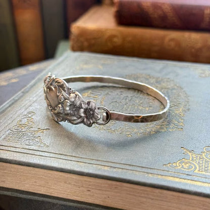 🔥LAST DAY 55% OFF✨Handmade Sterling Spoon Bangle - Crafted from Authentic Vintage Silverware🎁Buy 2 Free Shipping