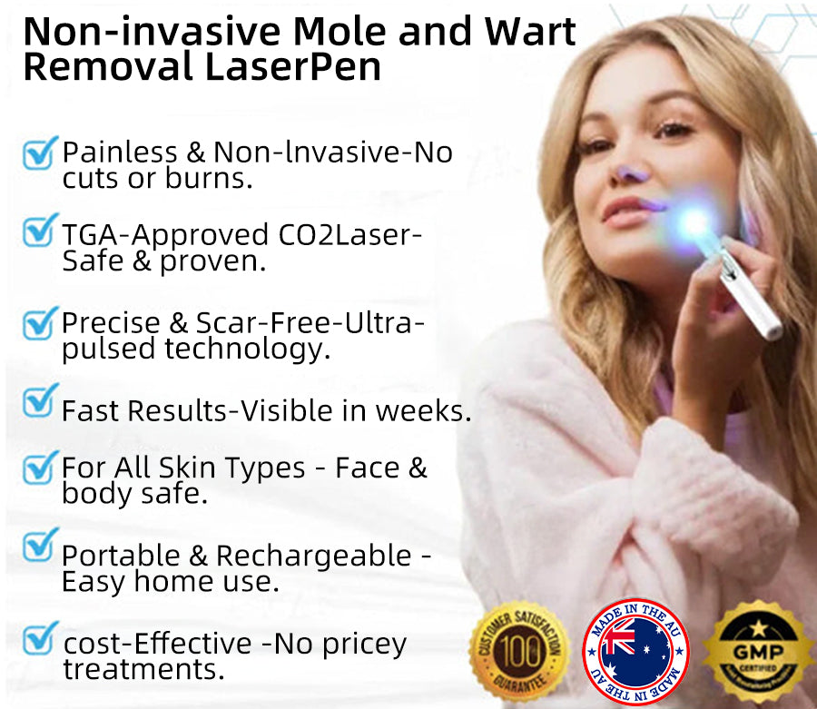 Natravor™ Non-Invasive Mole and Wart Removal Laser Pen
