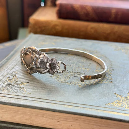 🔥LAST DAY 55% OFF✨Handmade Sterling Spoon Bangle - Crafted from Authentic Vintage Silverware🎁Buy 2 Free Shipping